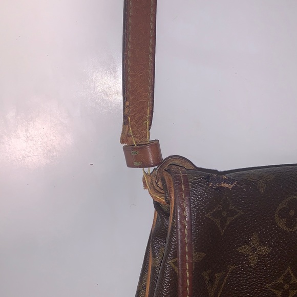 Authentic Vintage Louis Vuitton Saumur Satchel 35 double bag - Picture 8 of 15